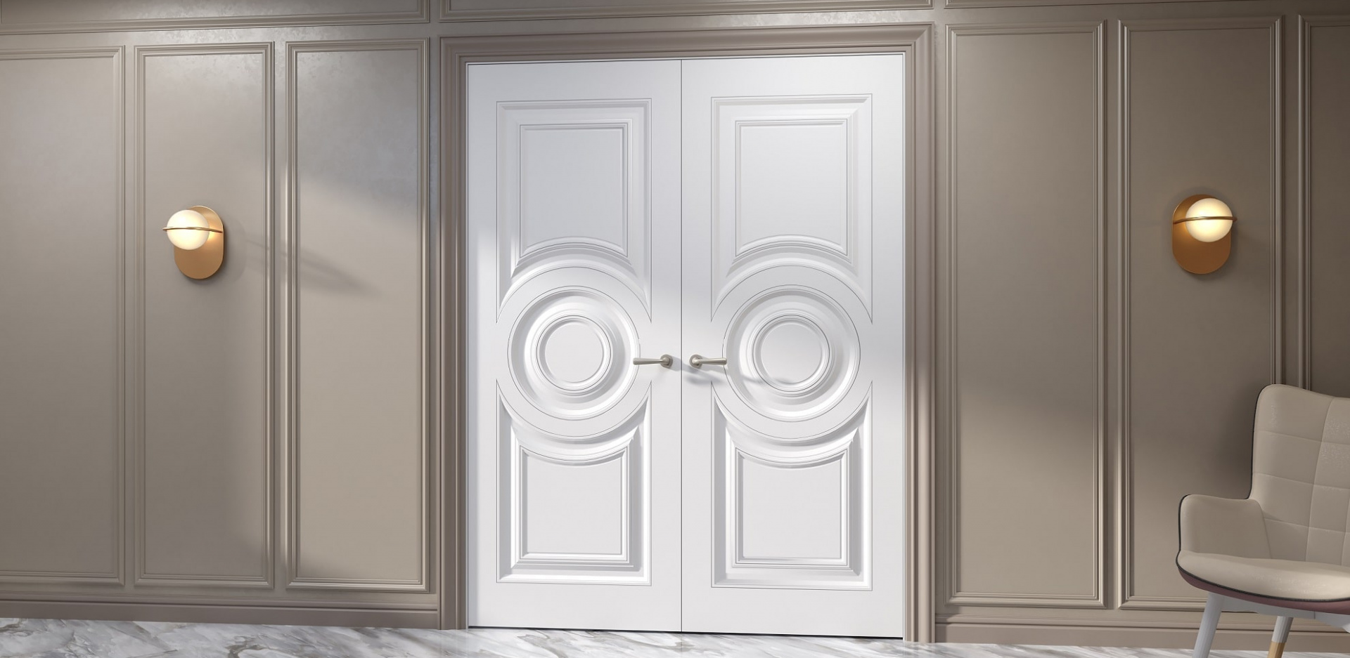 Багетные двери