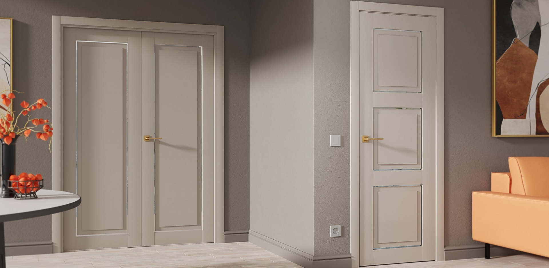 Сборные двери