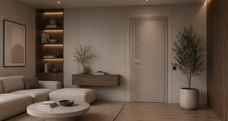 Новая линейка дверей Дюна — это смелый взгляд на геометрию в интерьере